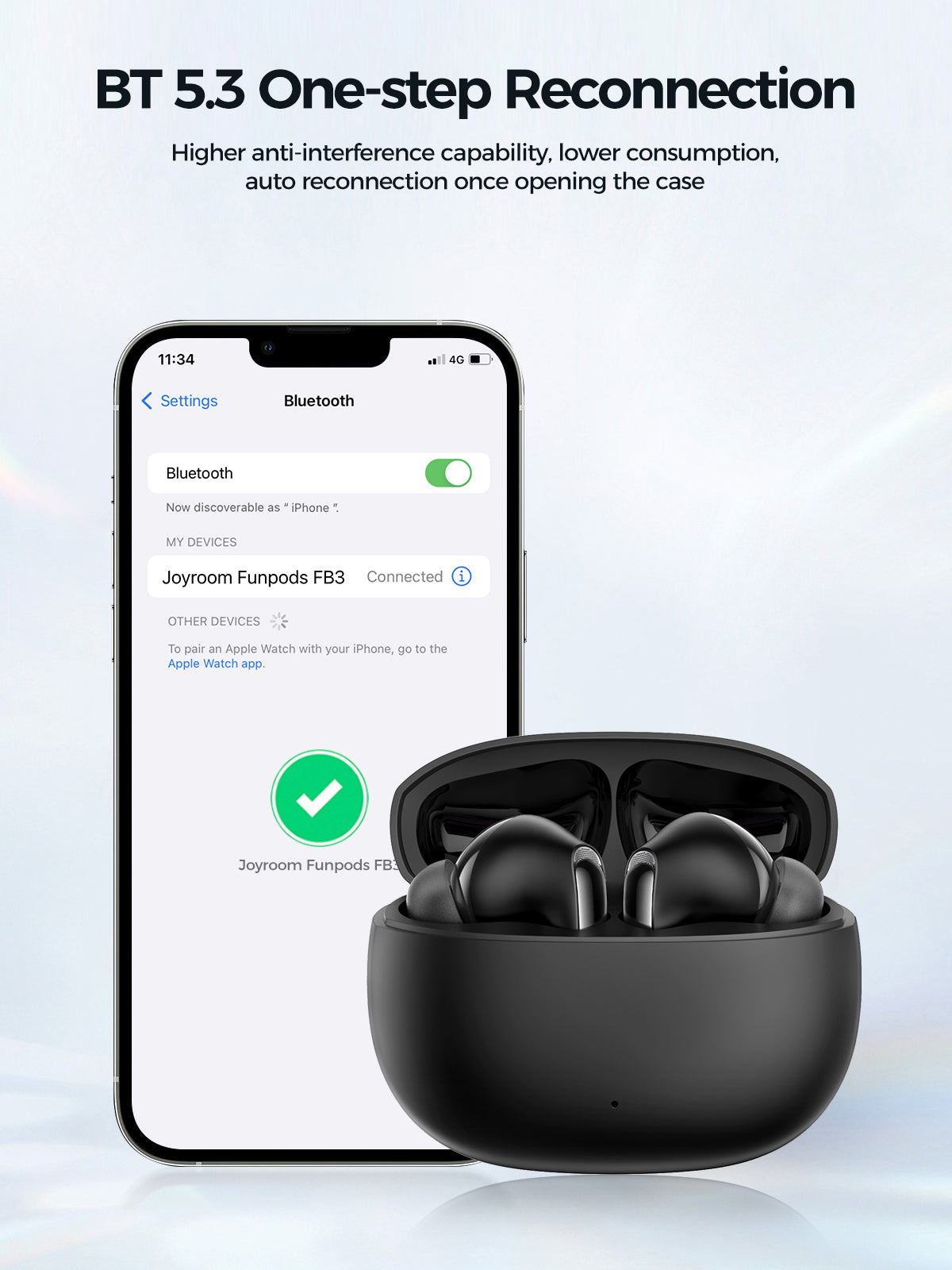 Joyroom JR-FB3 True Wireless Earphones 2 Funpods Series JR-FB3 True Wireless Earphones