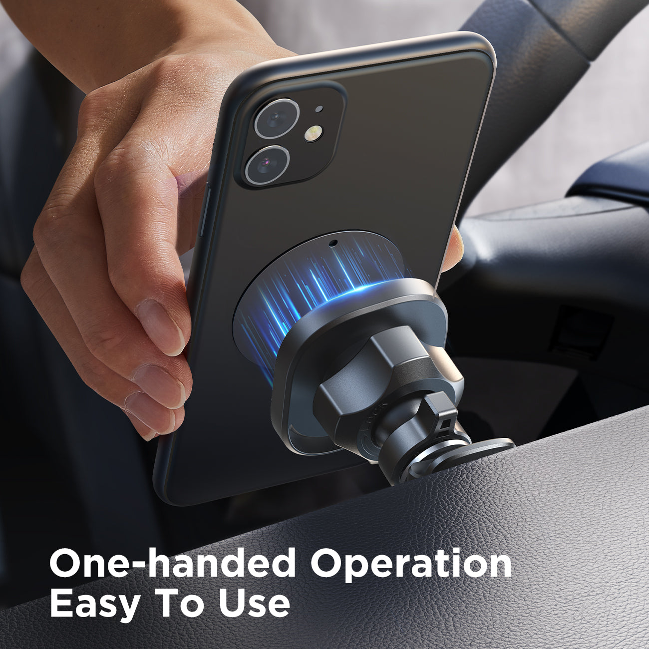 JR-ZS400 Magnetic Car Phone Mount