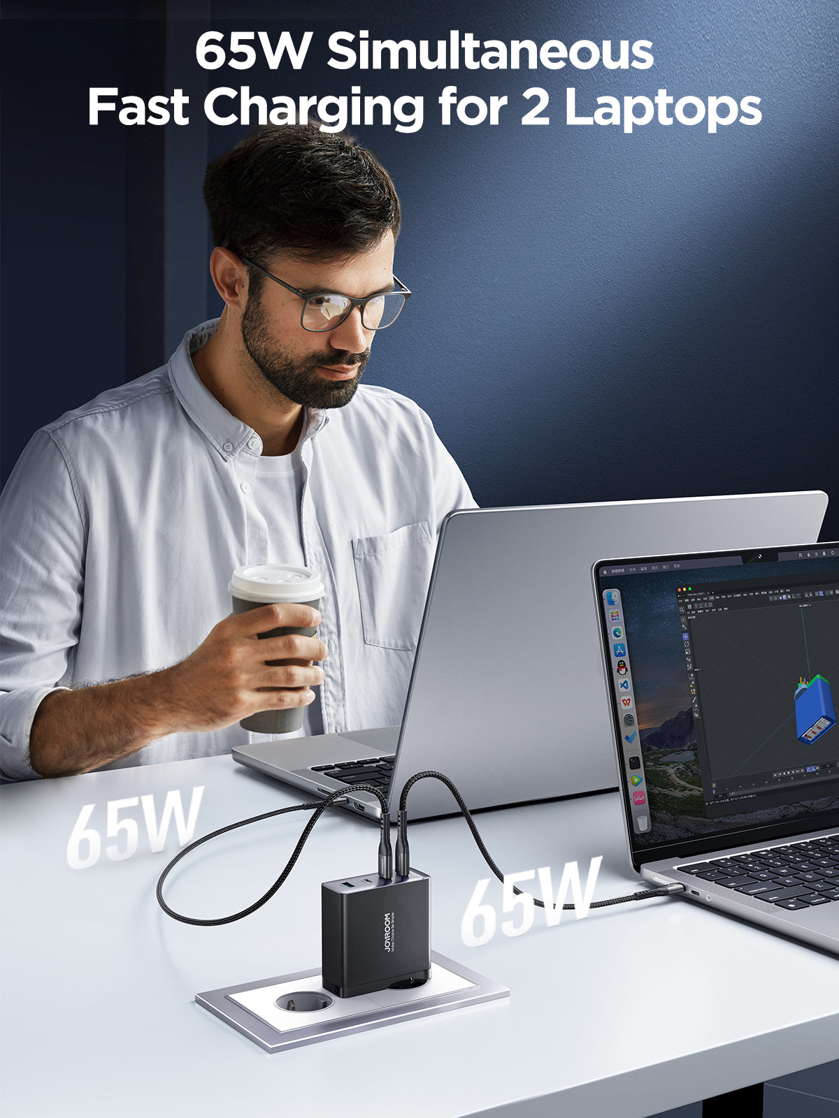 JOYROM GaN Ultra JR-TCG05 140W 3C1A Fast Charger