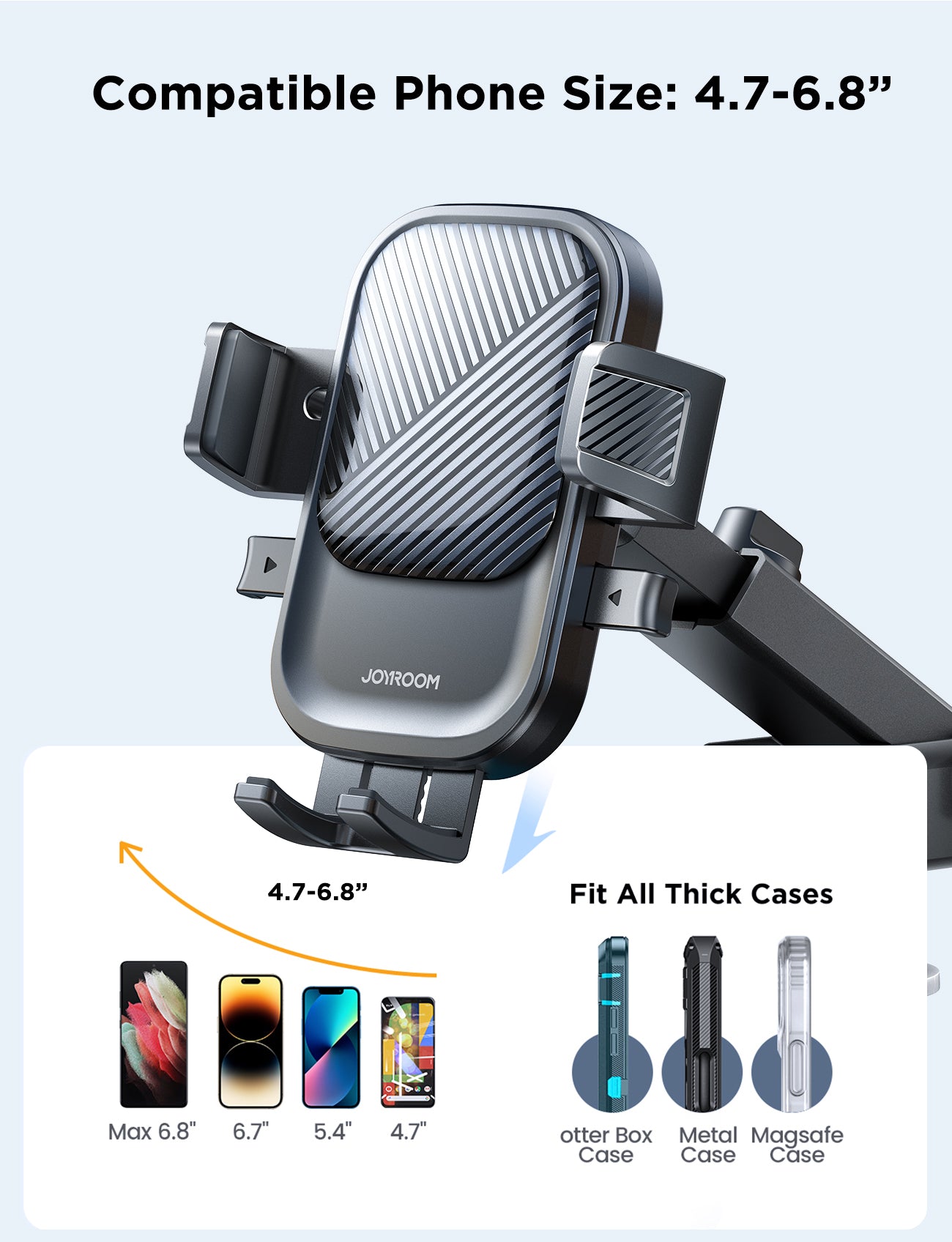 JOYROOM JR-OK6 Car Phone Mount (Windshield)