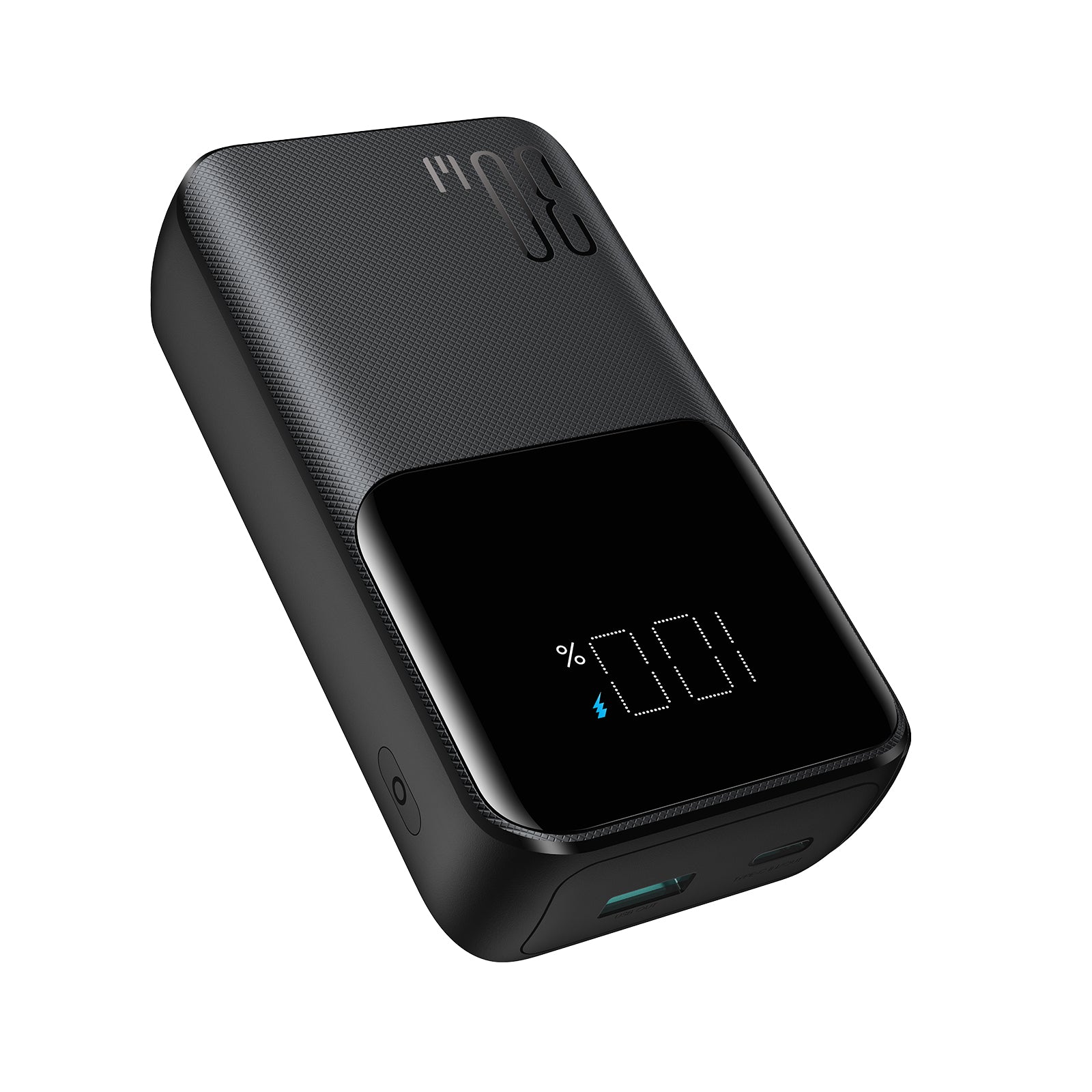 JR-PBC06/PBC07 30W mini Power Bank with Dual Cables 10000mAh/20000mAh (With USB-A to Type-C 0.25m Cable)