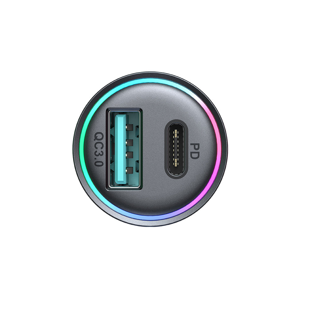 JOYROOM JR-CCN04 60W A+C mini Metal Car Charger B2B
