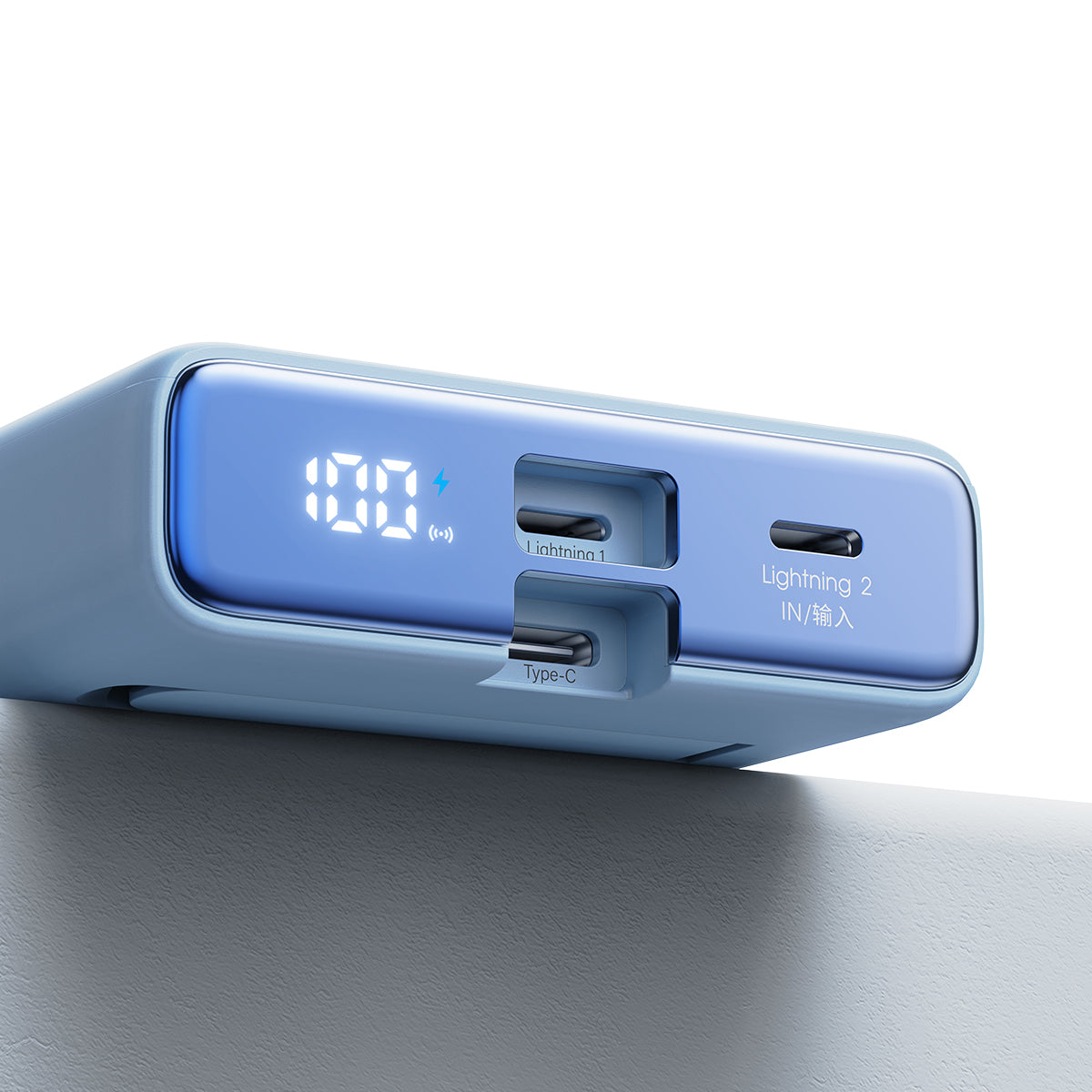 JOYROOM JR-PBM01 20W Power Bank 10000mAh with Built-in Cable&Kickstand