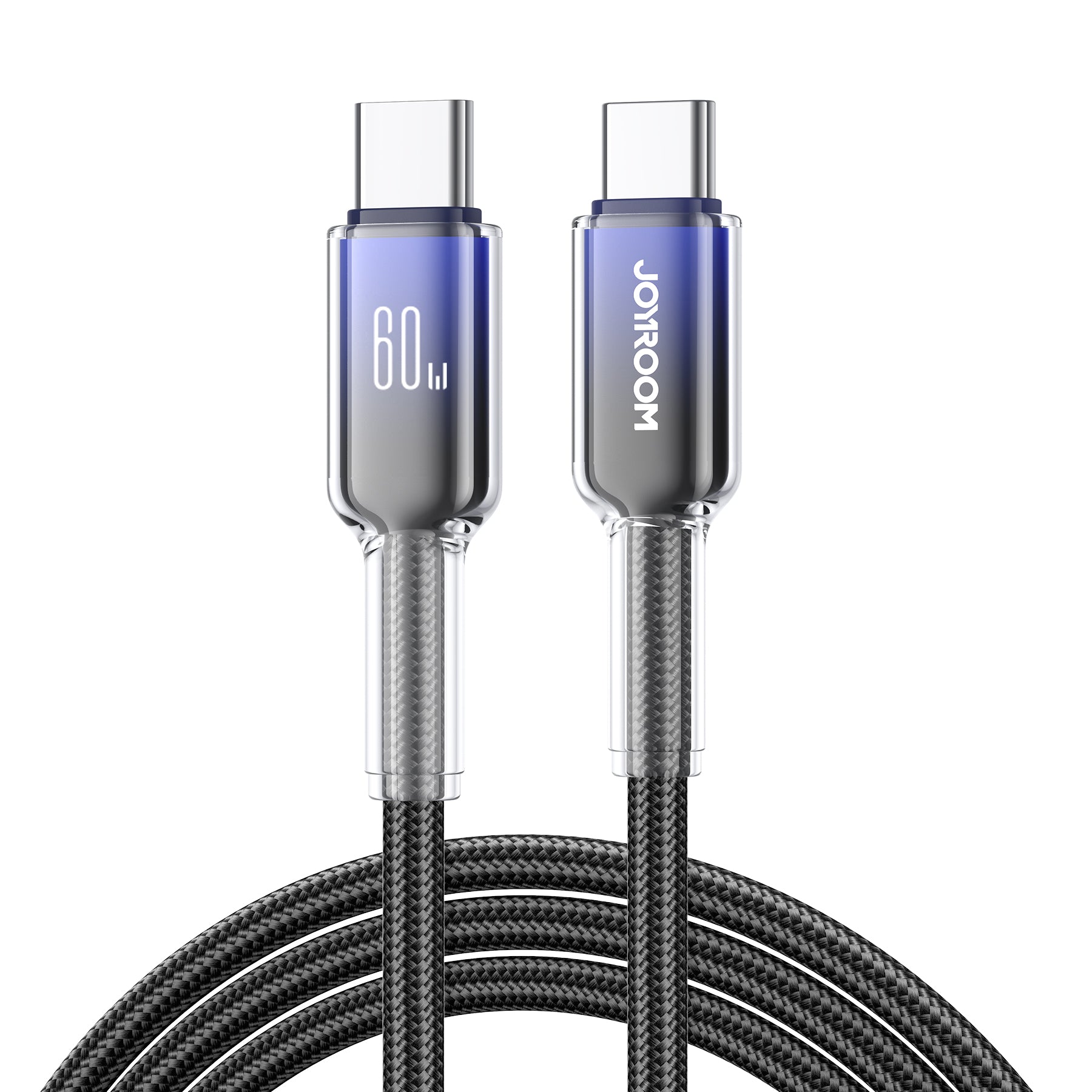 JOYROOM  Crystal-Clear Series S-A42 60W Fast Charging Data Cable 1.2M