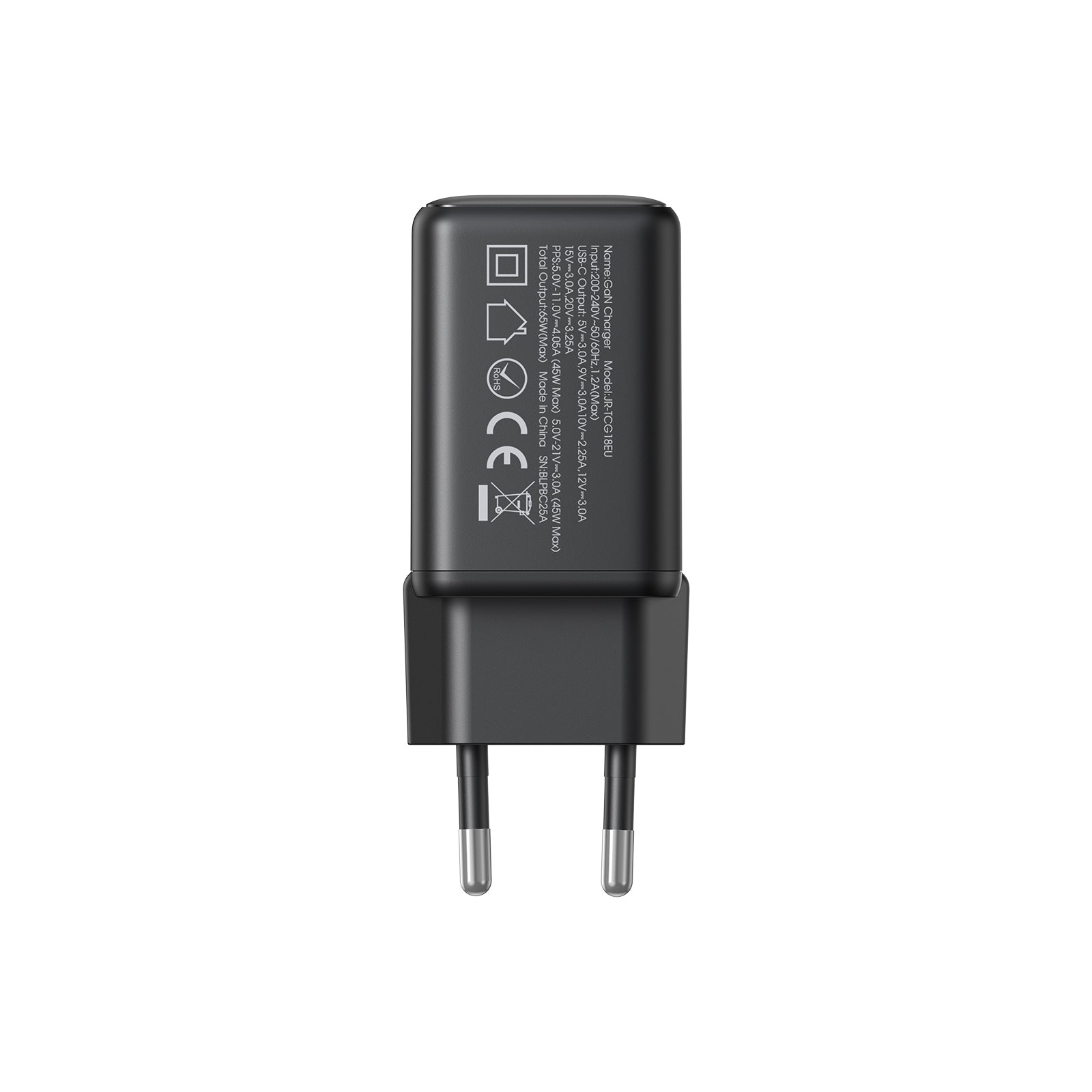 JOYROOM JR-TCG18 GaN 65W Single Port (1C) Charger