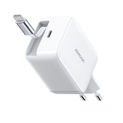 JOYROOM JR-TCL06 67W Fast Charger with Built-in Retractable Cable