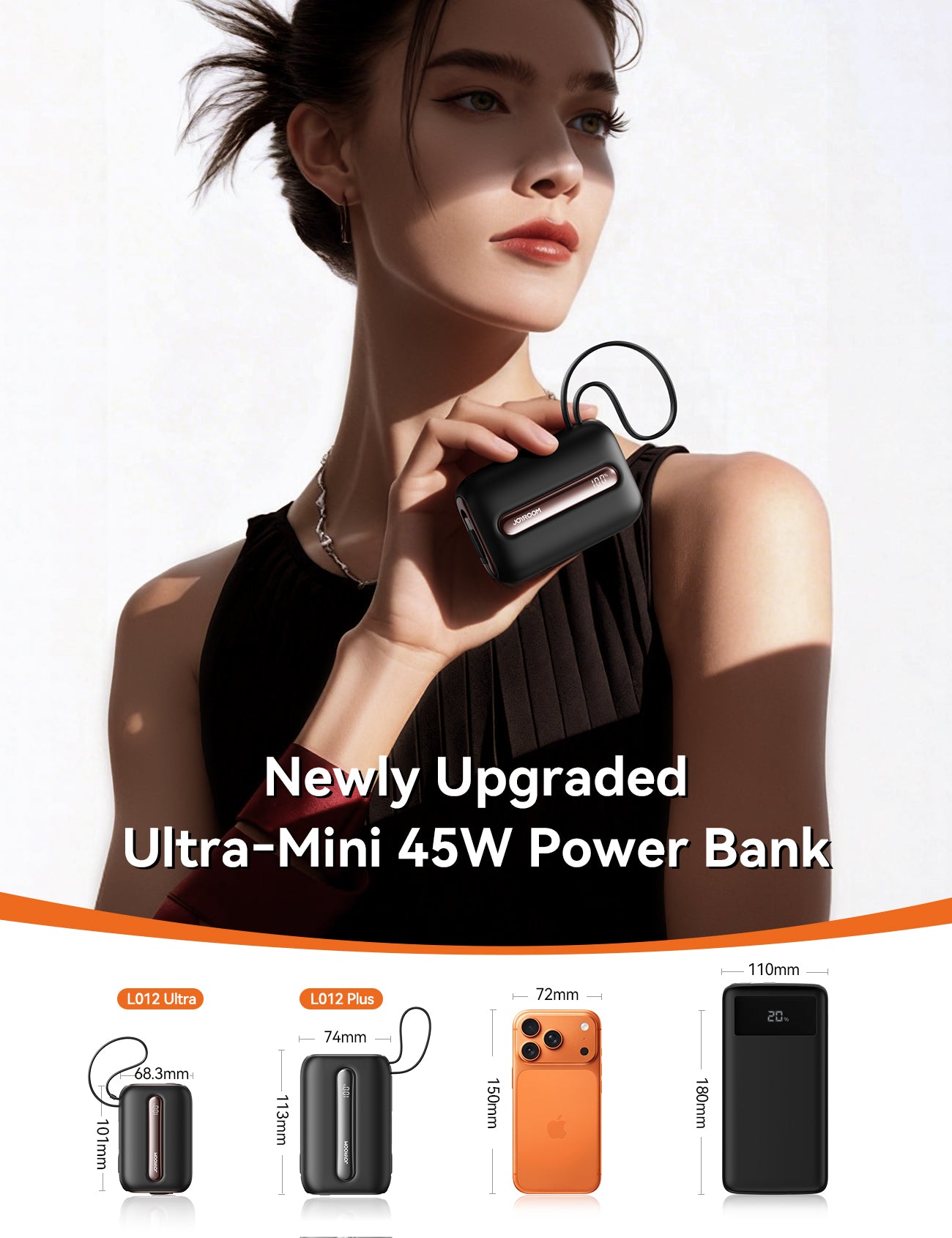 JOYROOM JR-L012 Ultra 45W 20000mAh Mini Power Bank