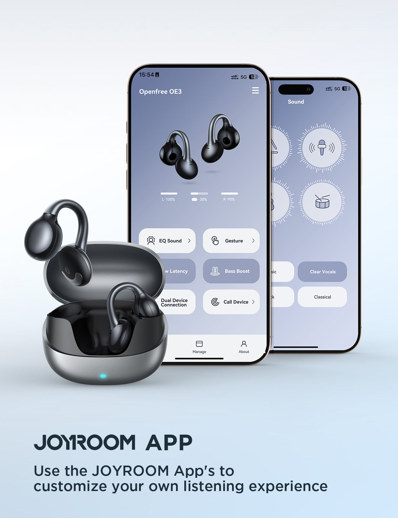 JOYROOM JR-OE3 Open-Ear True Wireless Earbuds