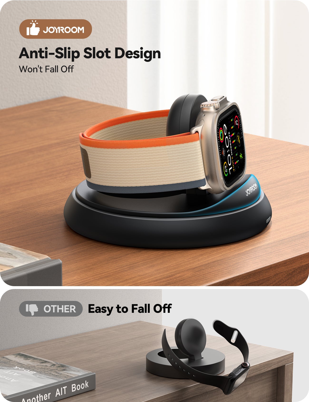 Joyroom JR-W12 - Caricatore per orologio senza fili | WhichOne Joyroom JR-W12 - Caricatore per orologio senza fili | WhichOne