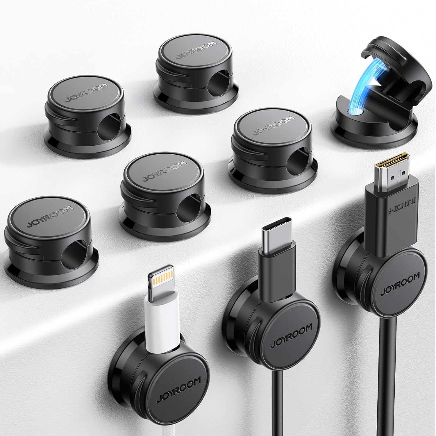 JOYROOM JR-ZS468 Magnetic Cable Organizer 9 Pack