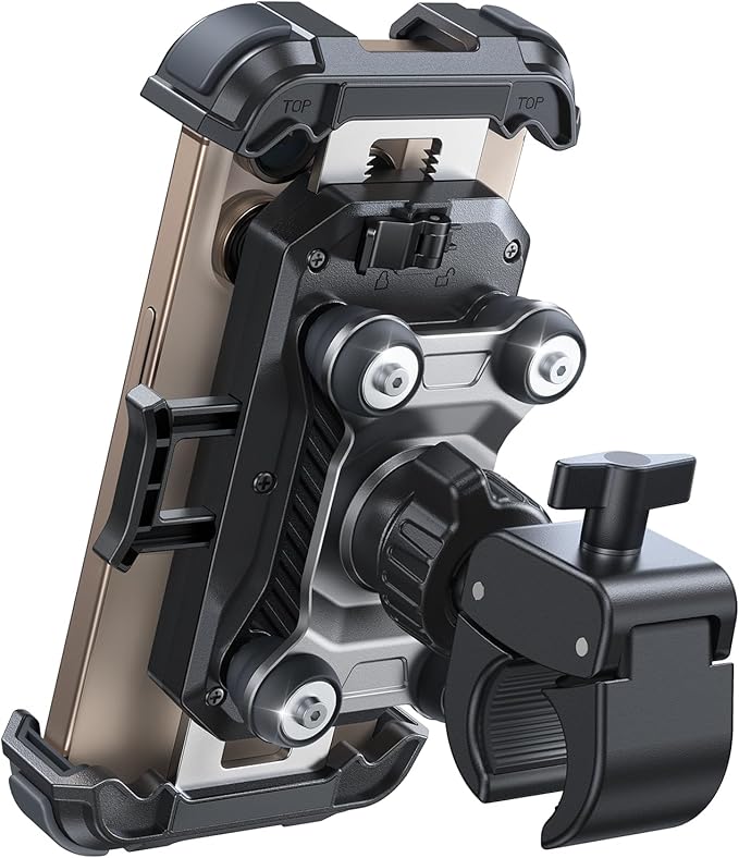 JOYROOM JR-ZS498 Anti-Vibration Motorcycle Phone Mount