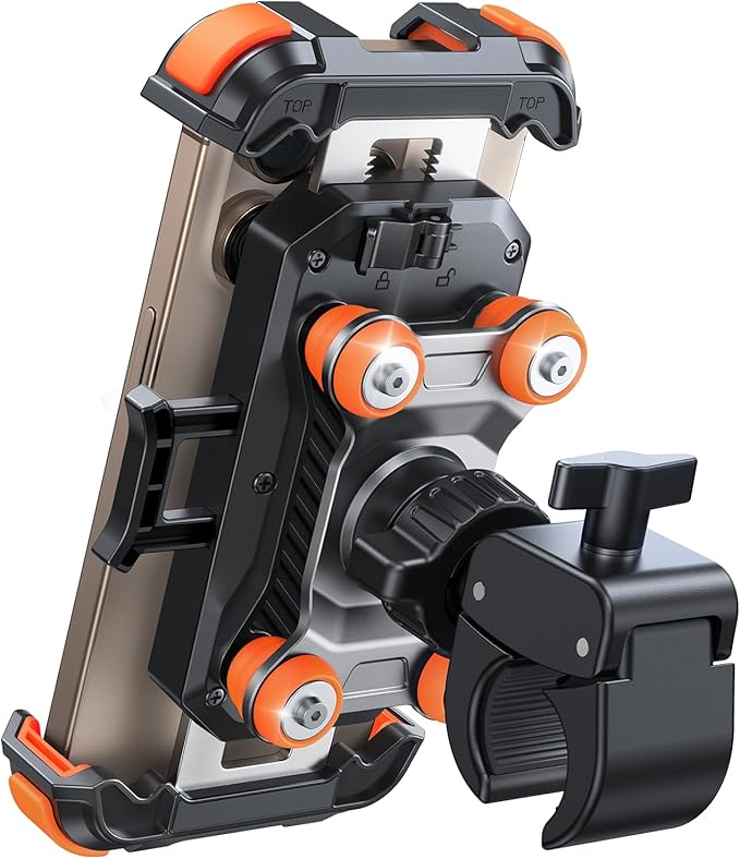 JOYROOM JR-ZS498 Anti-Vibration Motorcycle Phone Mount