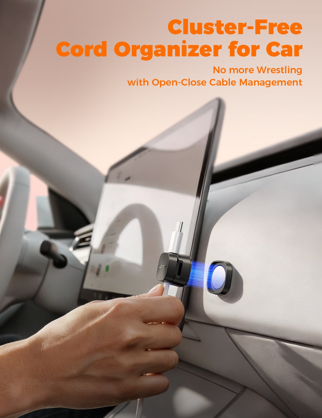 JOYROOM JR-ZS668 Magnetic Cable Organizer (6 PCS)