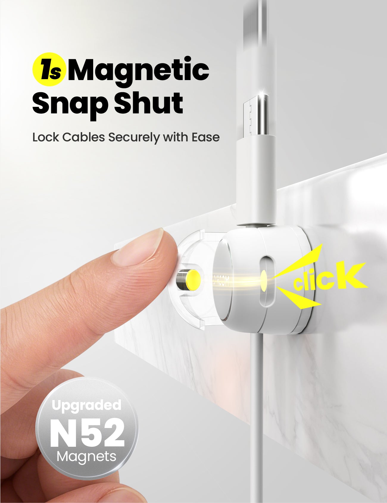 JOYROOM JR-ZS678 Magnetic Cable Organizer (8 PCS)