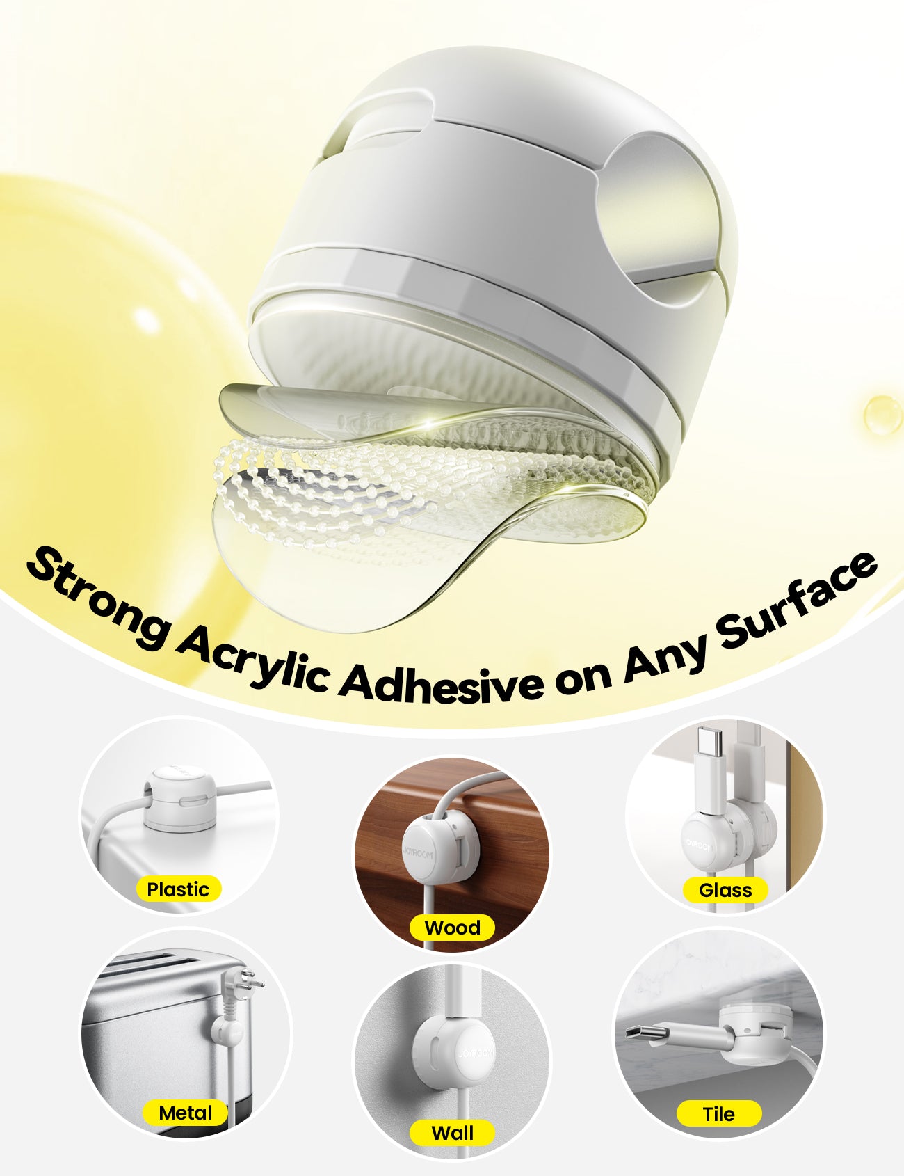 JOYROOM JR-ZS678 Magnetic Cable Organizer (8 PCS)