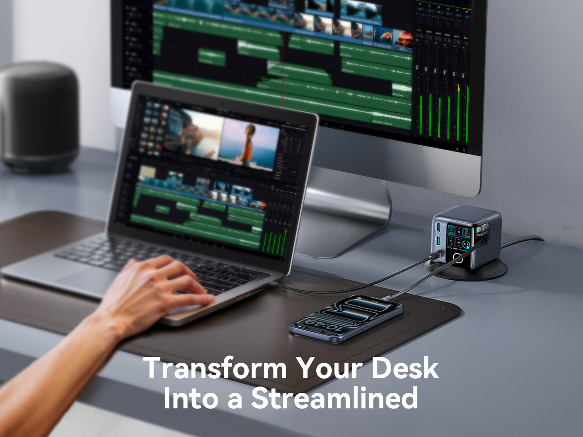 JOYROOM PODIX 140W 5-Port Desktop GaN Charger