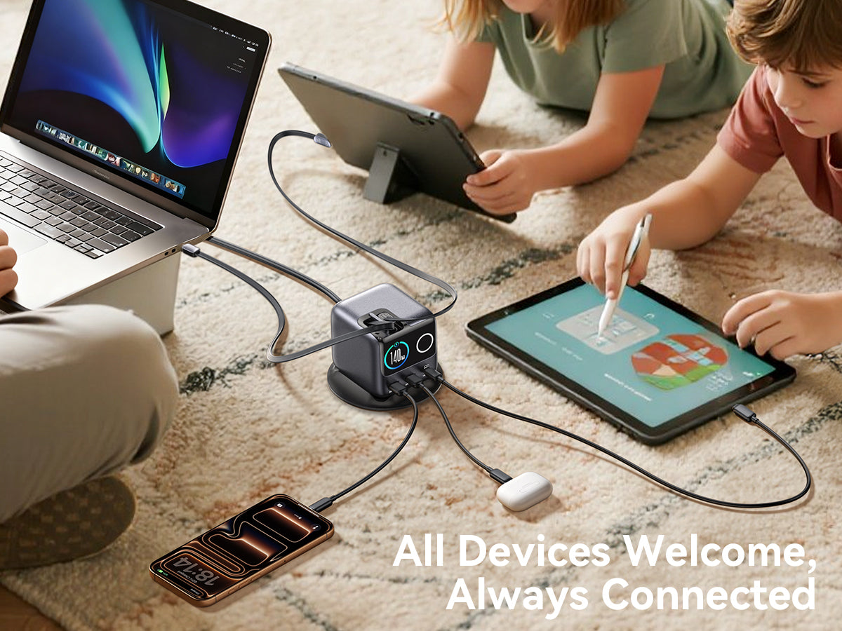 JOYROOM PODIX 140W 5-Port Desktop GaN Charger