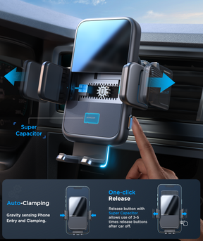 JR-ZS298 Auto Match Wireless Car Charger Holder