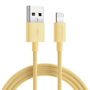 Macaron Nylon Braided Fast Charging Data Cable 2.4A