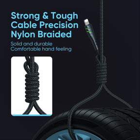 Strong & Tough Cable Precision Nylon Braided