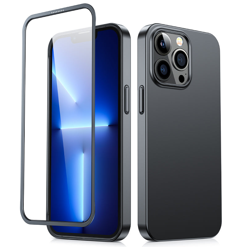 iPhone 13 Pro 360° Full Coverage Protective Phone Case with Screen Protector