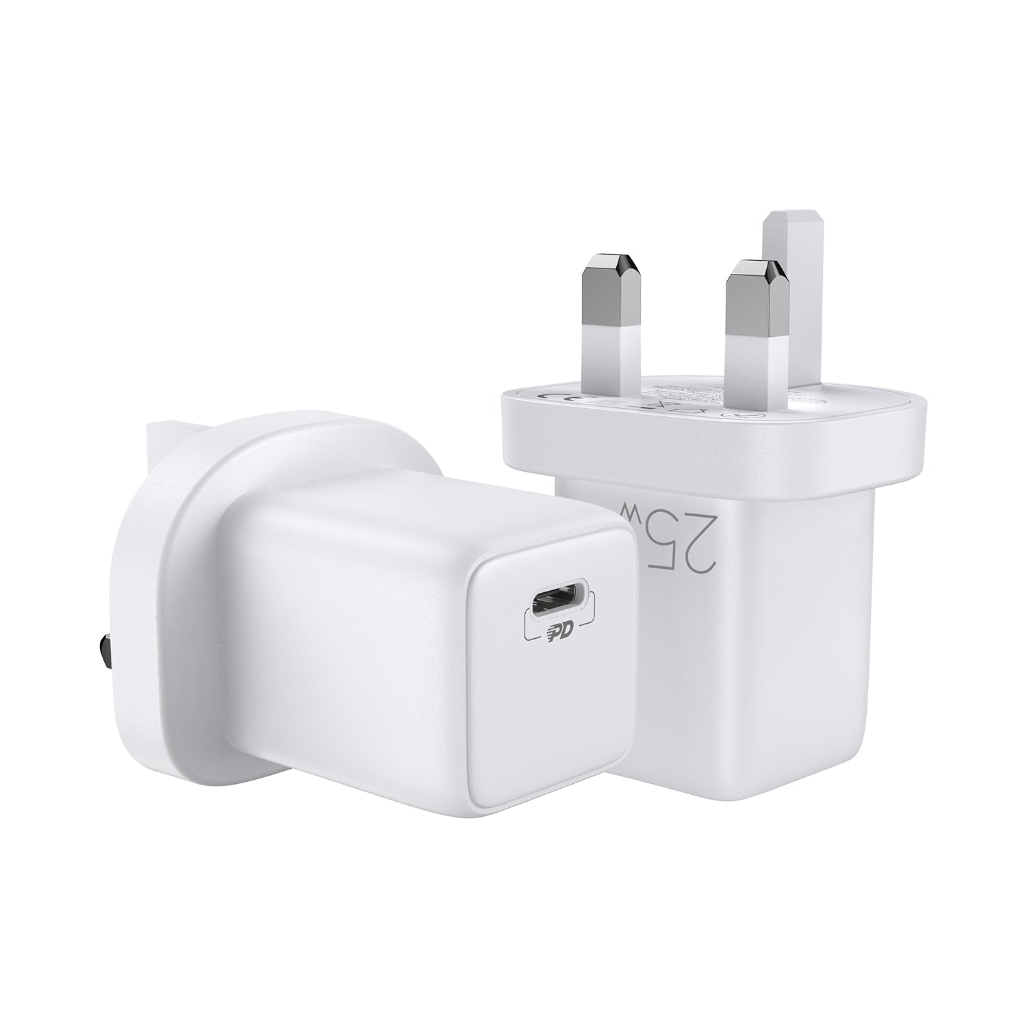 Sony Xperia L3 USB-C Super Fast Charging Wall Charger-25W PD Charger  Adapter with Type-C Cable - White