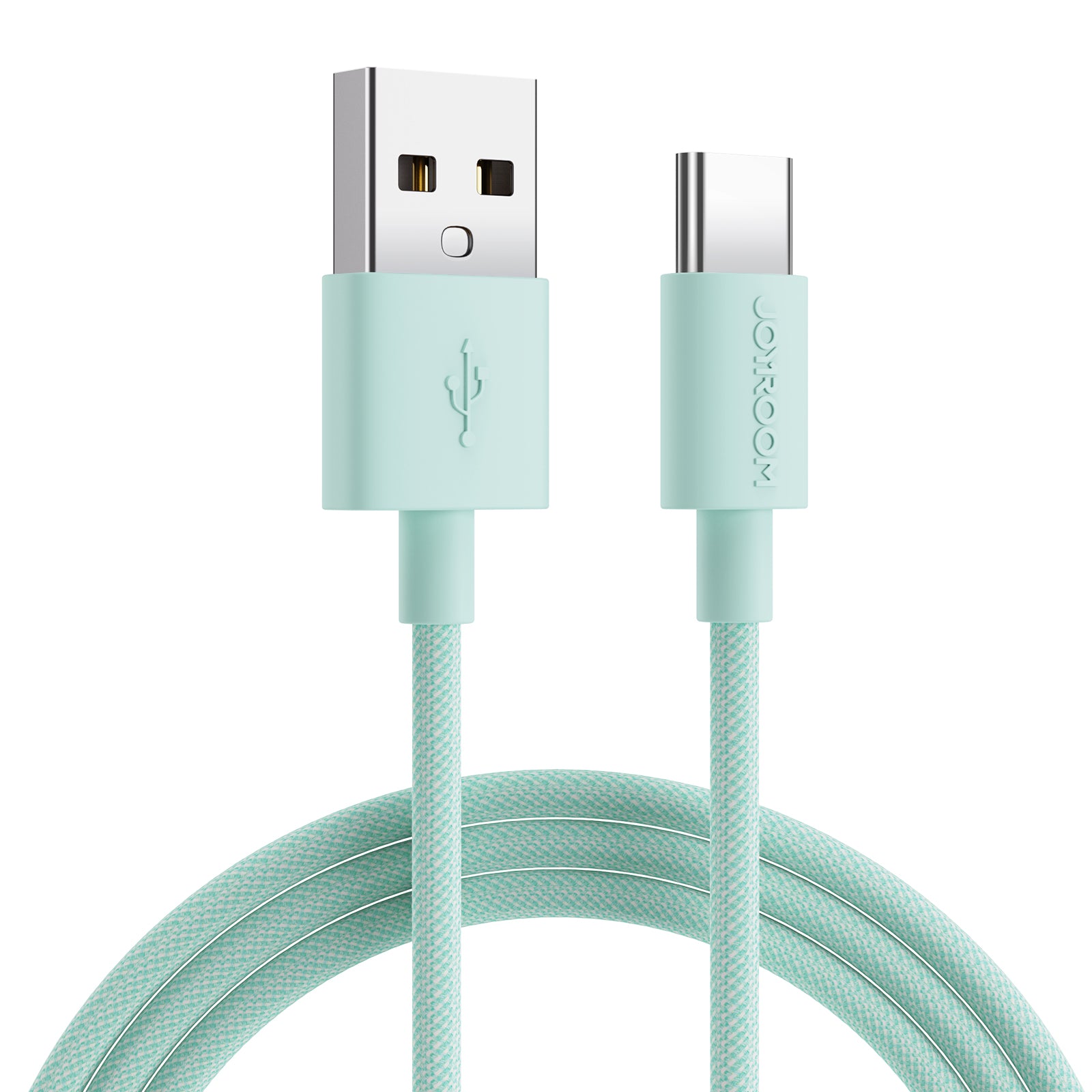 Macaron Nylon Braided Fast Charging Data Cable 2.4A