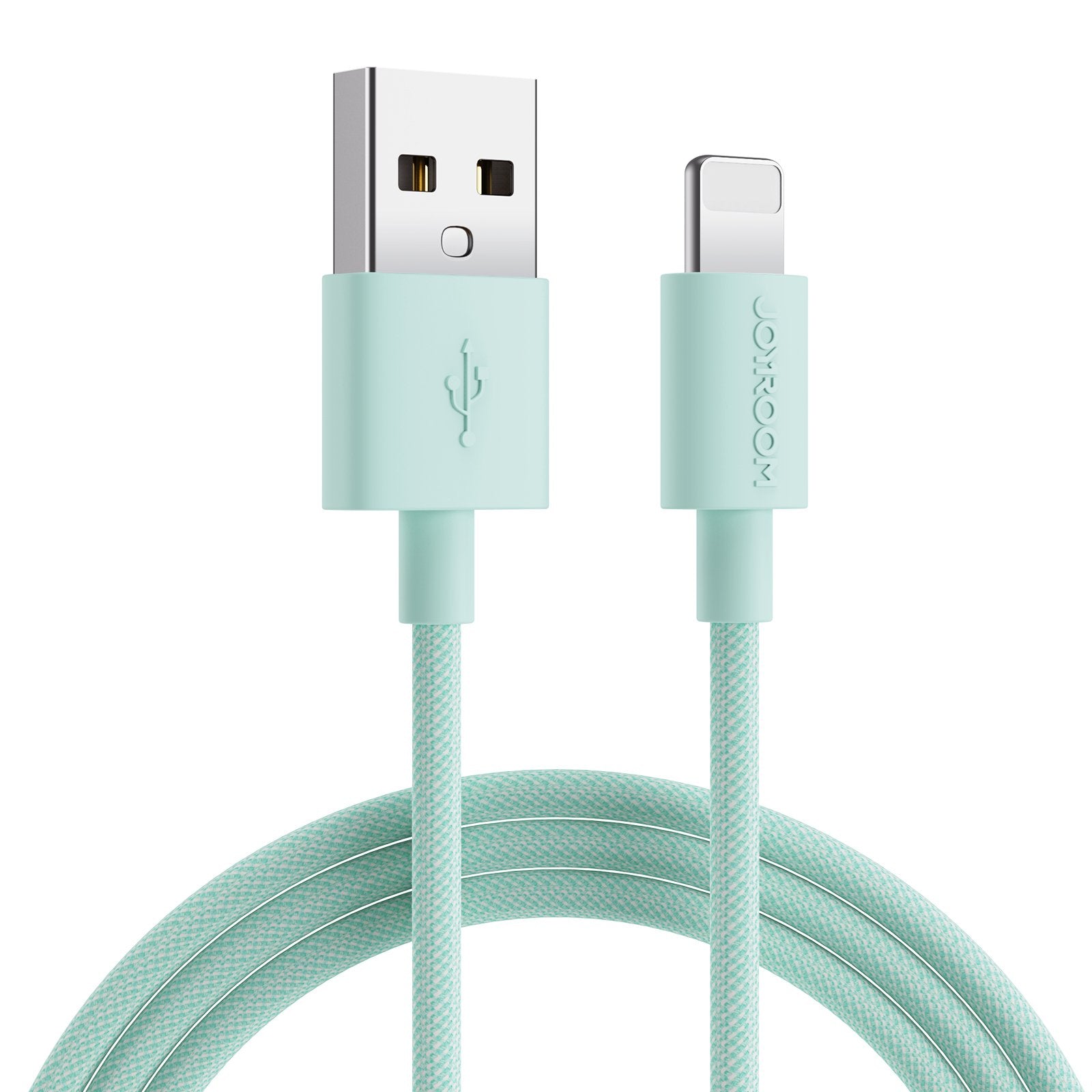 Macaron Nylon Braided Fast Charging Data Cable 2.4A/2M