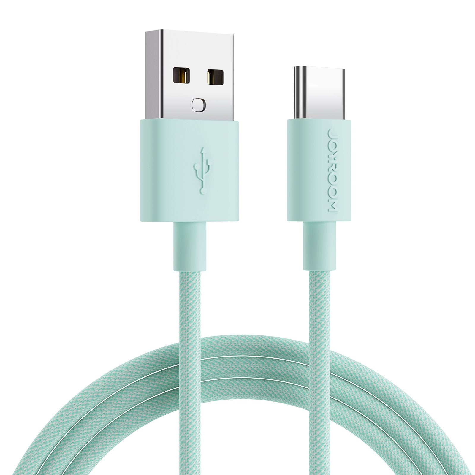 Macaron Nylon Braided Fast Charging Data Cable 2.4A/2M