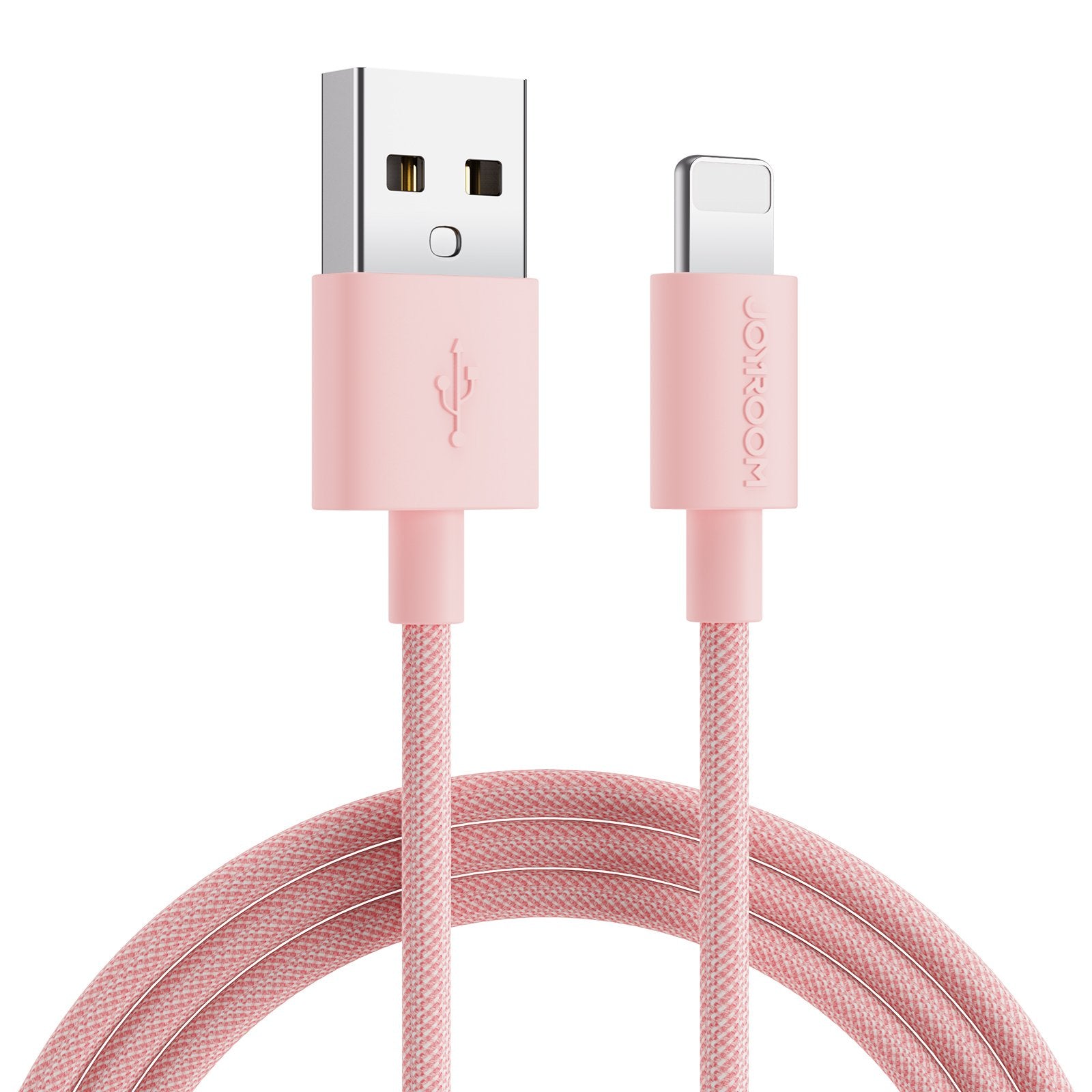 Macaron Nylon Braided Fast Charging Data Cable 2.4A/2M