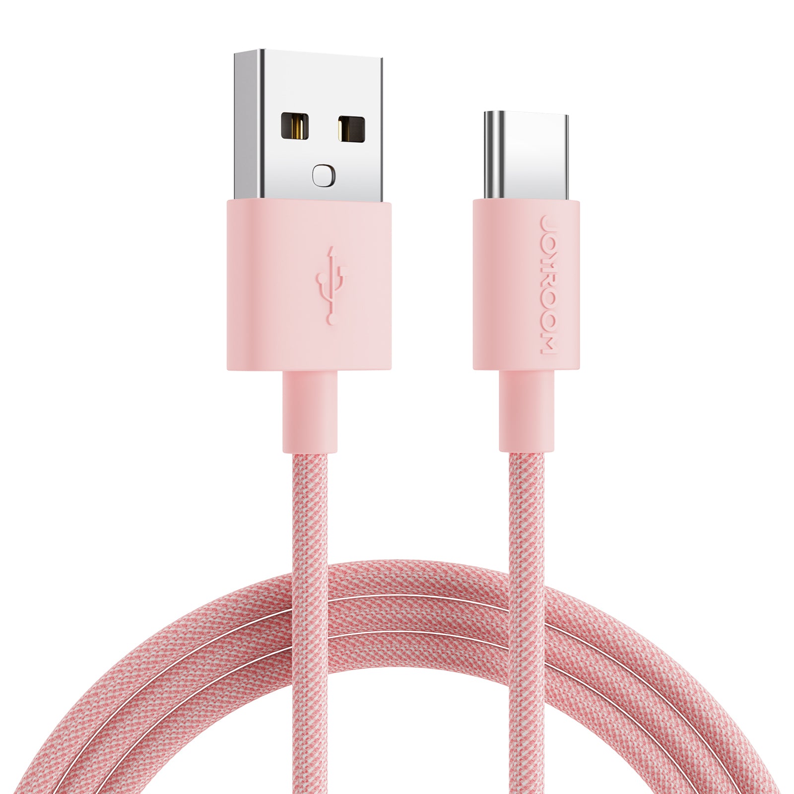 Macaron Nylon Braided Fast Charging Data Cable 2.4A