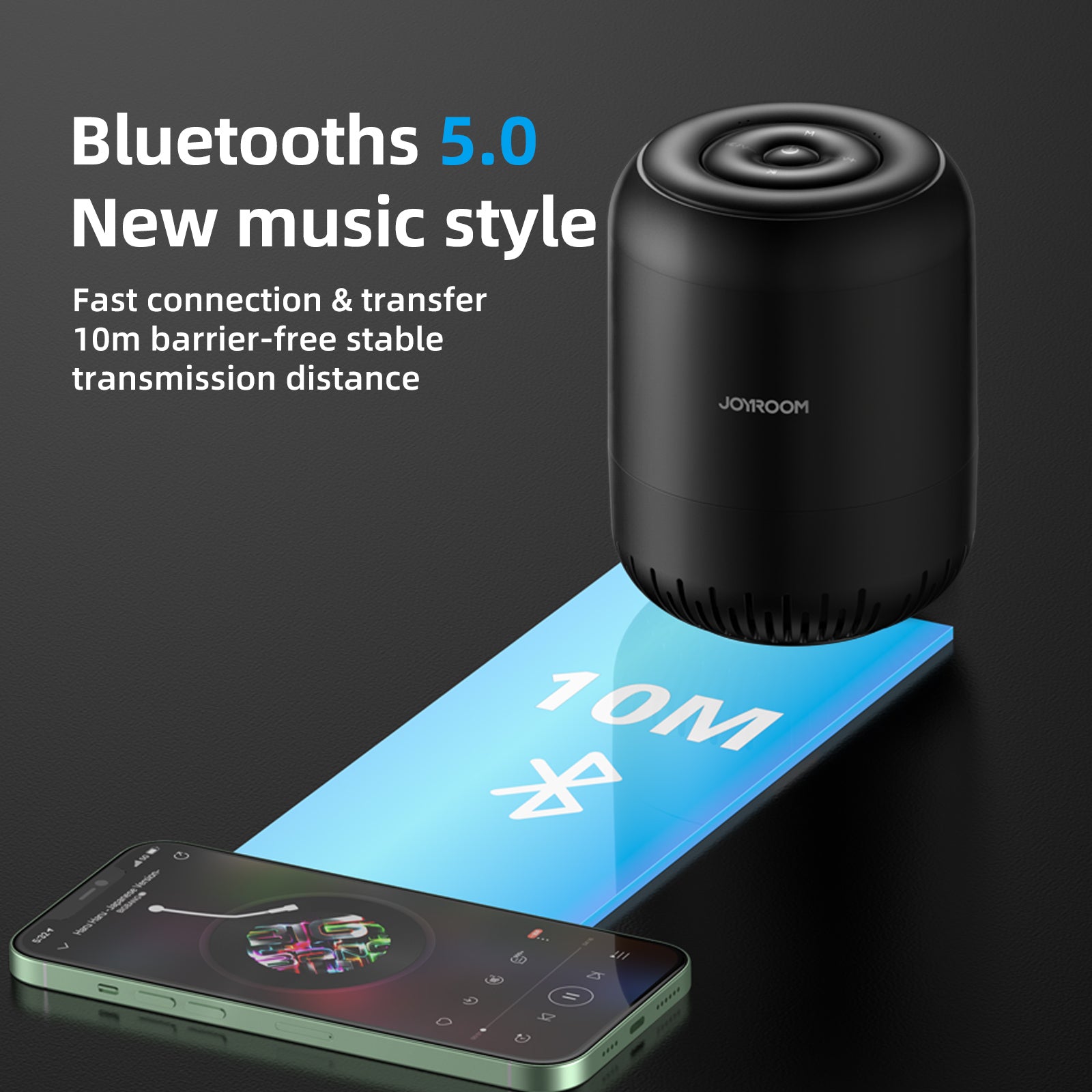 JR-ML01 Bluetooth Wireless speaker 2200mAh