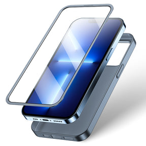 iPhone 13 Pro 360° Full Coverage Protective Phone Case with Screen Protector