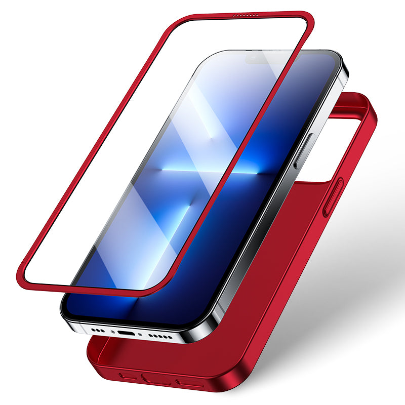 iPhone 13 Pro 360° Full Coverage Protective Phone Case with Screen Protector