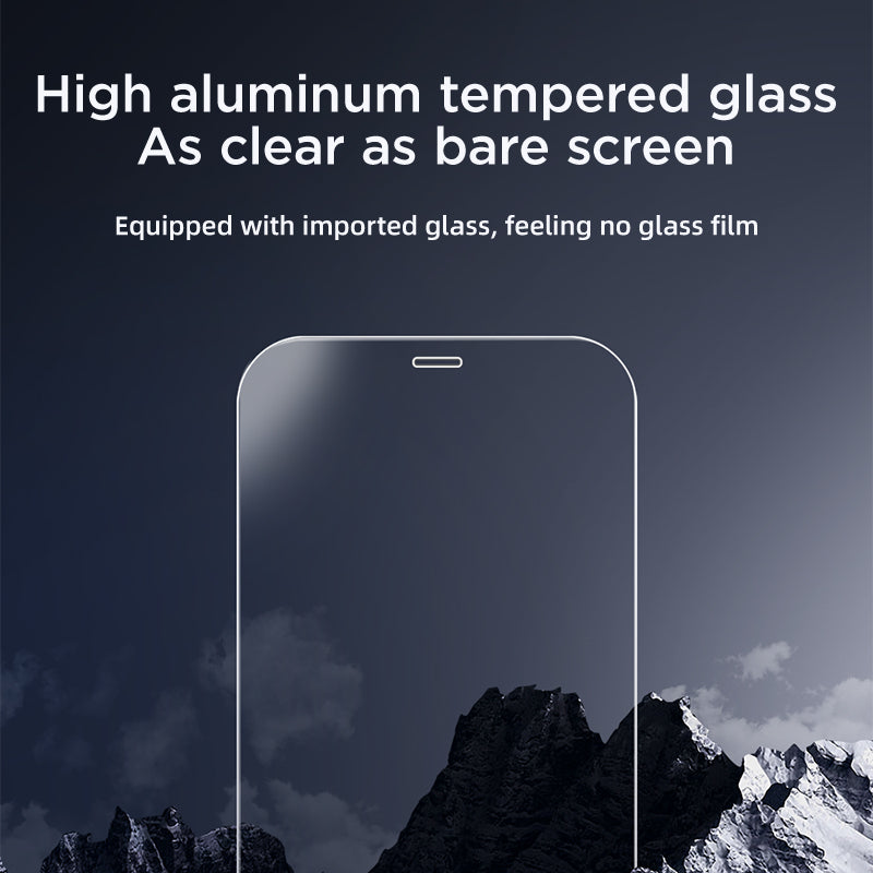 HD Tempered Glass Screen Protector for iPhone-3 Pack
