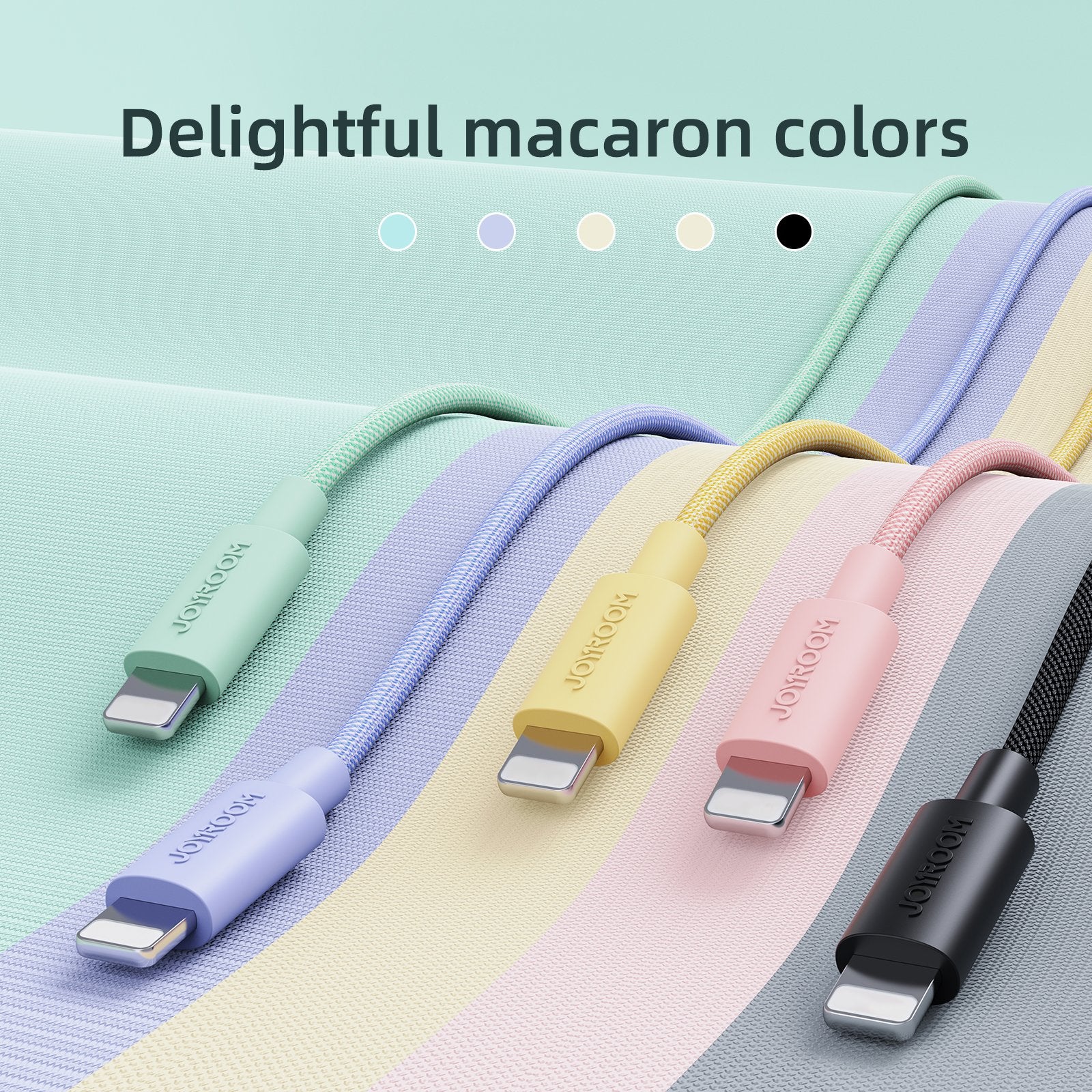 Delightful macaron colors