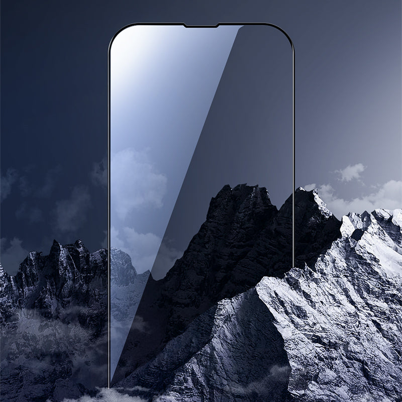 HD Tempered Glass Screen Protector with Black Edge for iPhone 13 Mini/13/13 Pro/13 Pro Max-2 Pack
