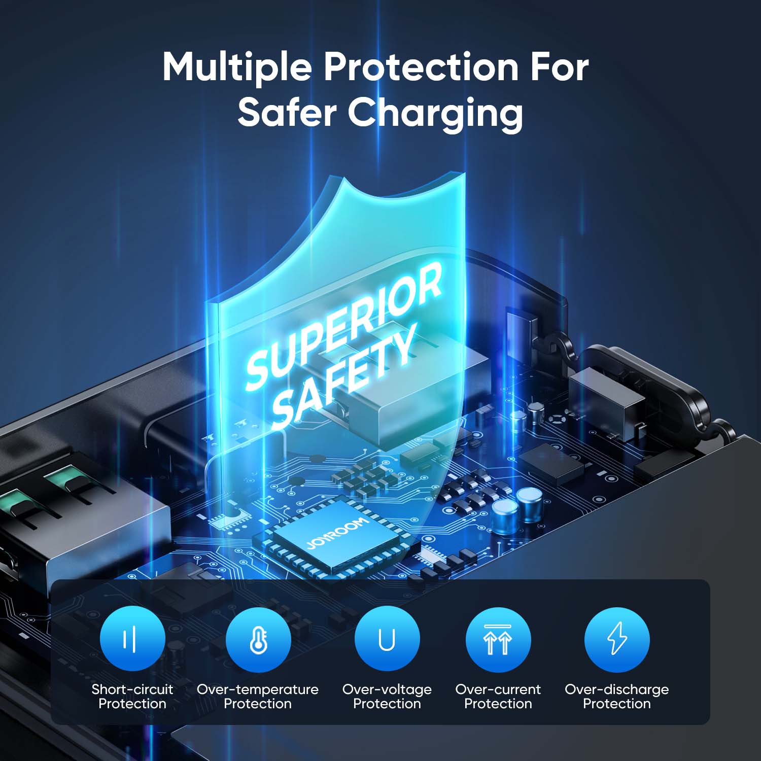 Multiple protection for safer charging