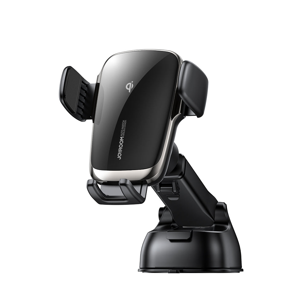 JR-ZS248 Electric Auto-Clamping Wireless Charger Car Phone Holder