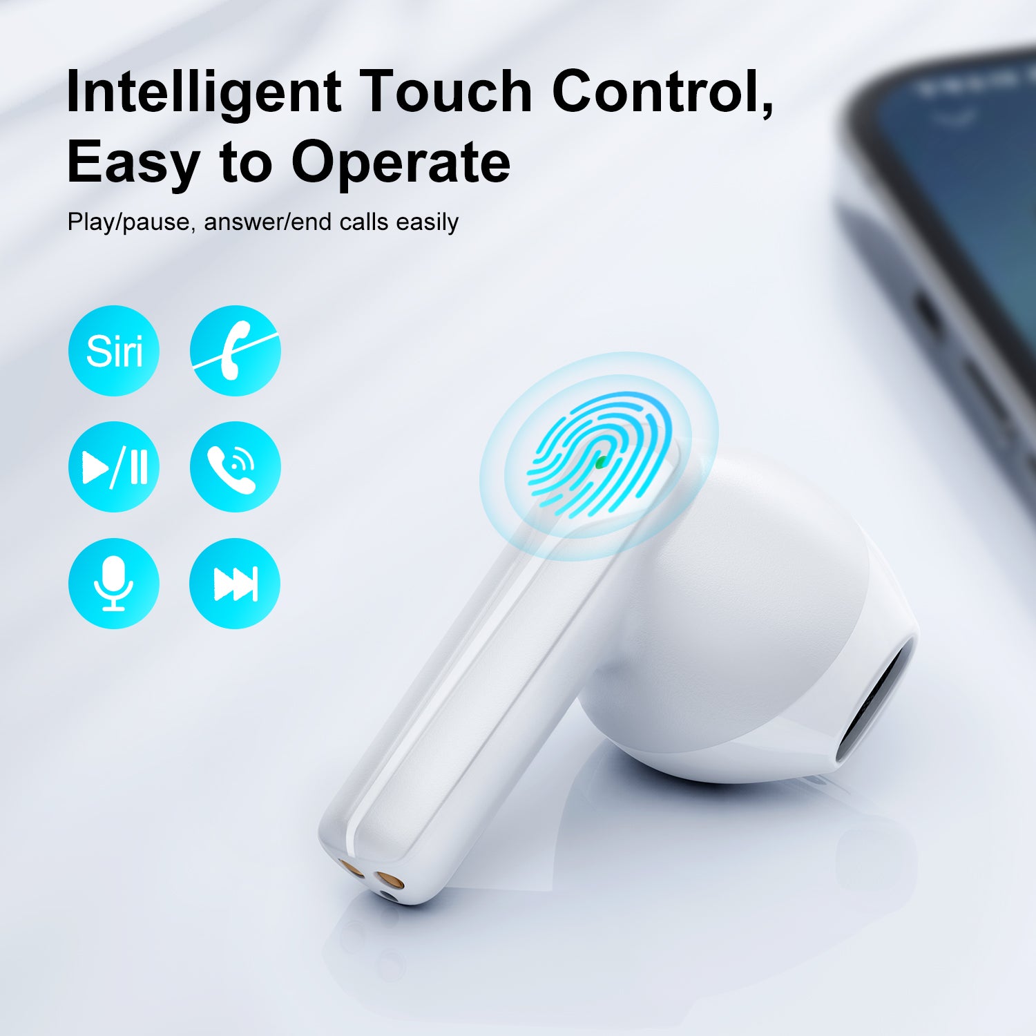 Intelligent Touch Control, Easy to Operate