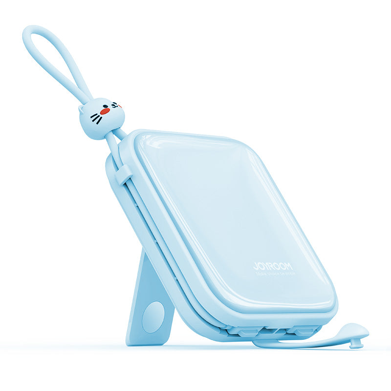 JR-L008 Cutie Series 22.5W Power Bank with Kickstand 10000mAh (With USB to Type-C 0.25m Cable)