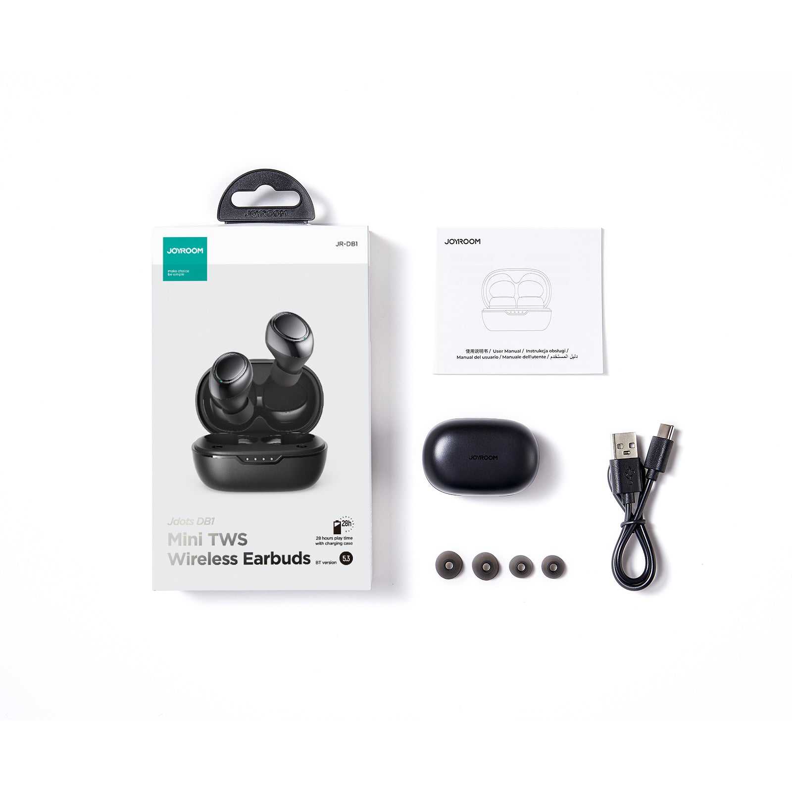 Jdots Series JR-DB1 True Wireless Earbuds