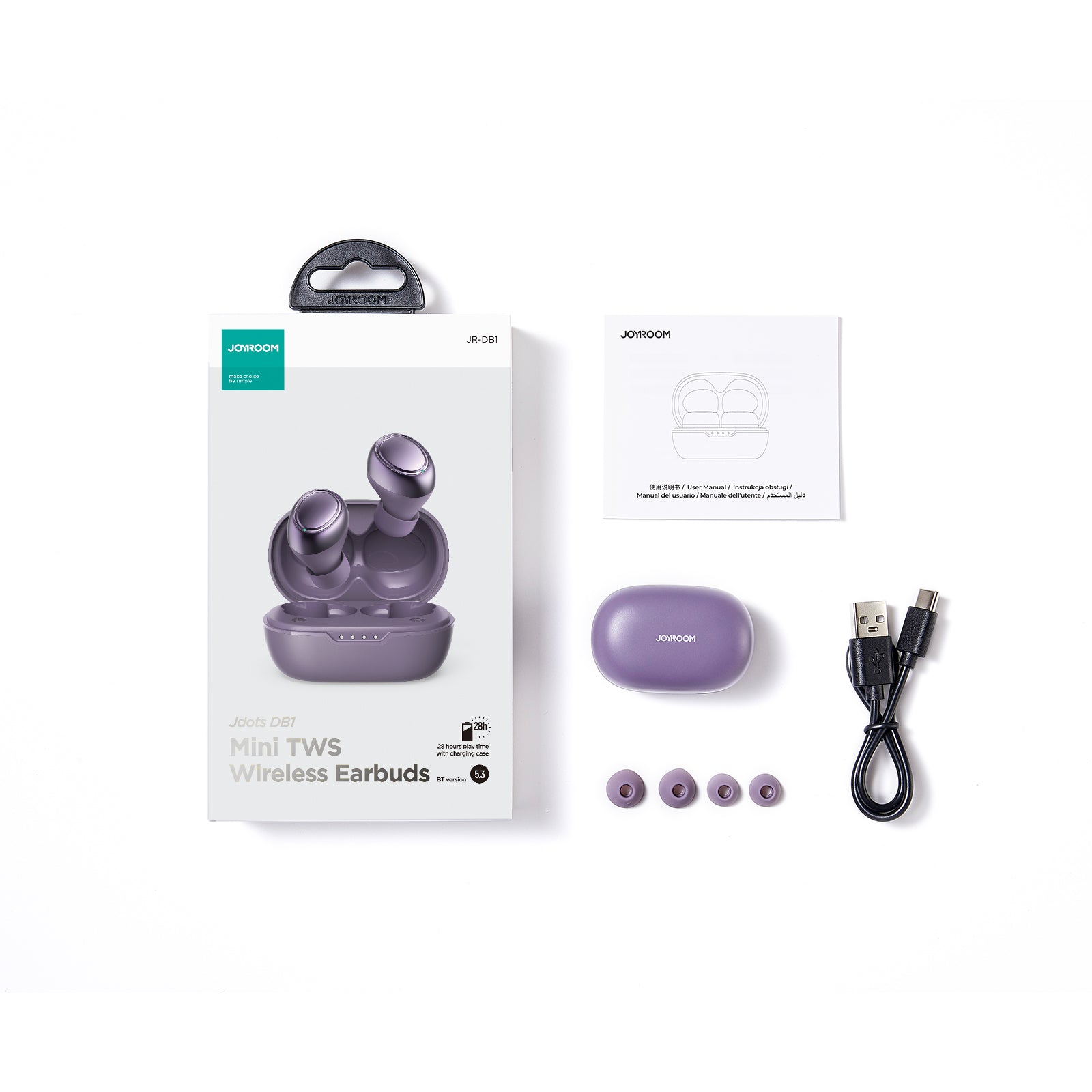 Jdots Series JR-DB1 True Wireless Earbuds