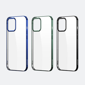 Streamer Electroplating Clear Soft Case for iPhone 12 Pro Max