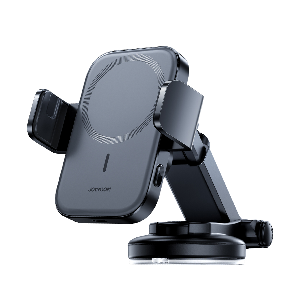 Joyroom kit support de voiture magnétique multifonctionnel anneau support  de téléphone noir (JR-ZS294)