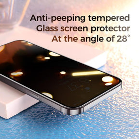 Joyroom Knight Series Tempered Glass Screen Protector 2.5D Big Screen (Privacy) for iPhone12-3 Pack